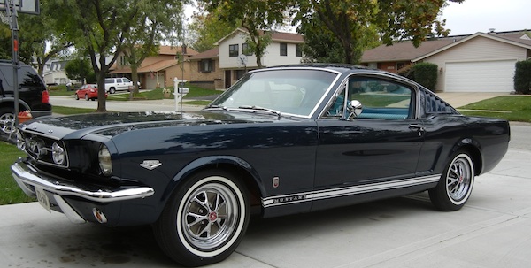 I appraise classic cars like this 1965 Mustang.